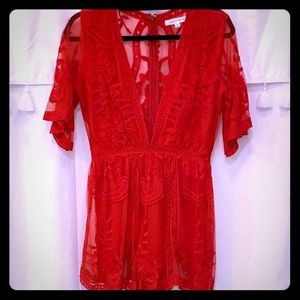Red Romper